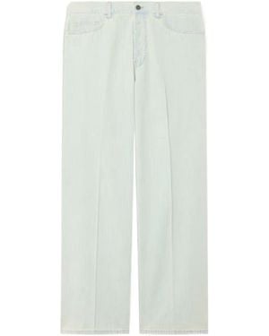 Golden Goose Wide-Leg Jeans - White