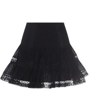 Charo Ruiz Hortens Mini Skirt - Black