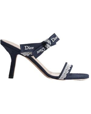Dior J'A Heeled Sandal With Straps - Blue