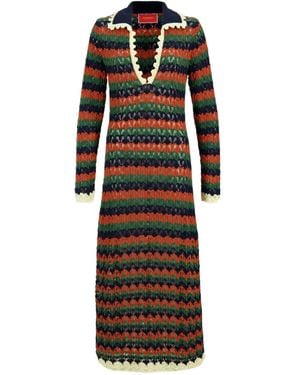 La DoubleJ Perry Knit Midi Dress - Multicolour