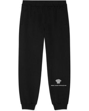 Versace Medusa Milano Track Pants - Black