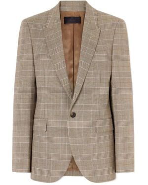 Nili Lotan Long-Sleeved Suit Jacket - Brown