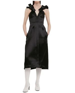 Jil Sander Knotted Dress - Black