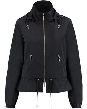 Armani Jeans Logo Casual Jacket - Black