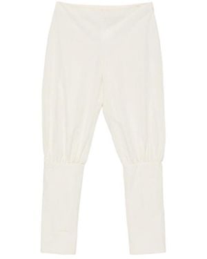 Paloma Wool Pleated Casual Trousers - White