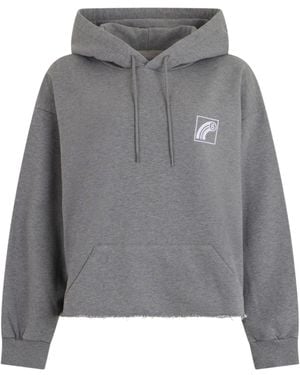 MM6 by Maison Margiela Drawstring Hoodie - Grey