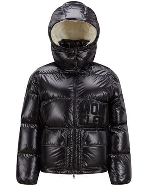 Moncler Abbaye Short Down Jacket - Black