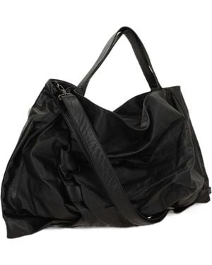 Yohji Yamamoto Discord Draped Tote Bag - Black