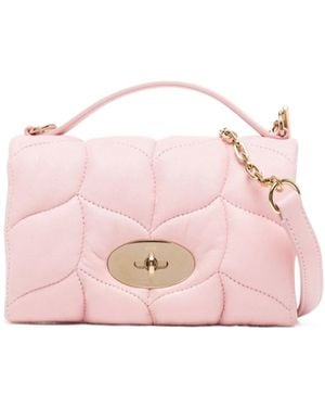 Mulberry Quilted Mini Shoulder Bag - Pink