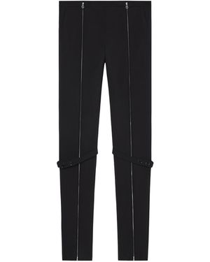 Courreges Courrèges Zip Detailed Pants - Black