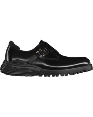 Dior Combat Monk Derby Shoe - Black