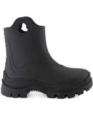 Moncler Misty Rubber Rain Boot - Black