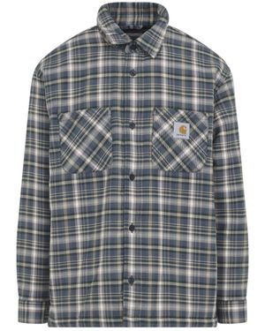Carhartt Cronyn Check Shirt Jacket - Grey