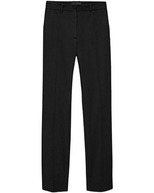 JOSEPH Slim Stretch Trousers - Black