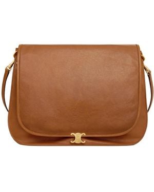 Celine Besace Soft Triomphe - Brown