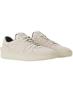 Lanvin Clay Mesh Trainers - White