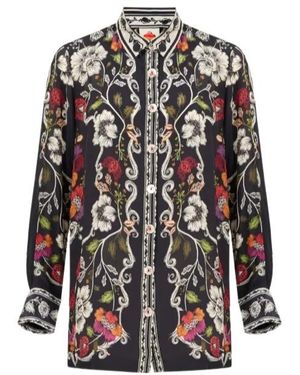 FARM Rio Button-Up Floral-Print Shirt - Multicolour