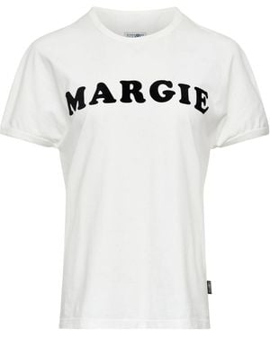 MM6 by Maison Margiela Logo Printed Crewneck T-Shirt - White