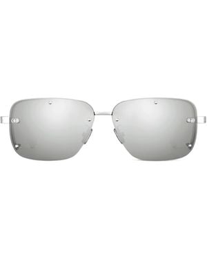 Dior Eyewear Rectangular Frame Sunglasses - White