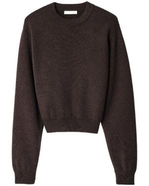 Lemaire Short Sweater - Black