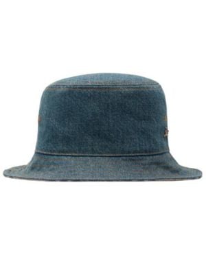Burberry Denim Bucket Hat - Blue