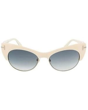 Tom Ford Logo Sunglasses - Blue