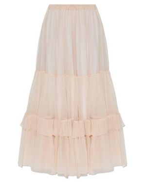 Chloé Elastic-Waist Skirt - Natural