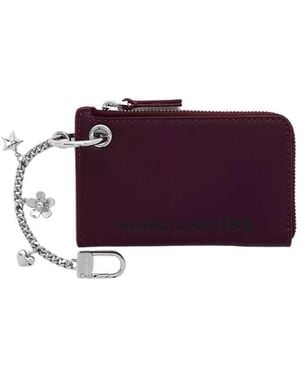 Marc Jacobs Zip-Around Bag Charm - Purple