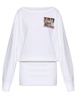 DSquared² X Tom Bianchi - White