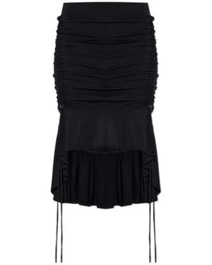 KNWLS Pleated Skirt - Black