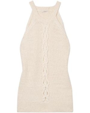 Lafayette 148 New York Sequin-Embellished Tank Top - Natural