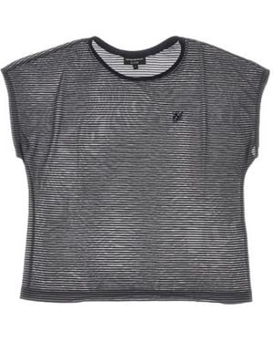 Emporio Armani Striped T-Shirt - Grey