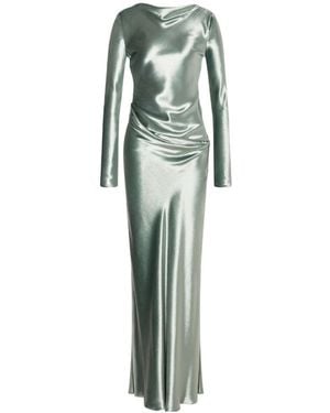Alberta Ferretti Long Dress - Green
