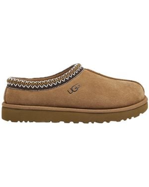 UGG Waterproof Suede Slippers - Brown