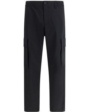 Herno Laminar Pleated Cargo Pants - Black