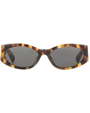 Linda Farrow Full Frame Sunglasses - White
