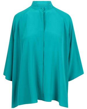 Gianluca Capannolo Buttoned Blouse - Blue