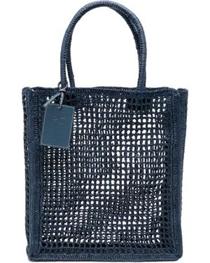 Manebí Net Tote Bag - Blue