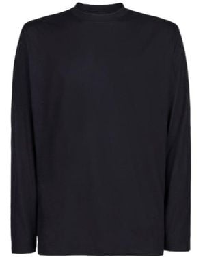 Sease Wool Long Sleeve T-Shirt - Blue