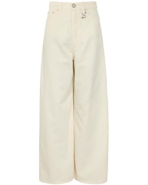 Sportmax Wide-Leg Denim Jeans - White
