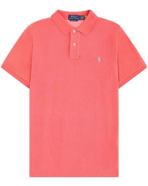 Ralph Lauren Short-Sleeve Polo Shirt - Pink