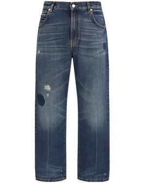 NAMACHEKO Warkworth Distressed Jeans - Blue