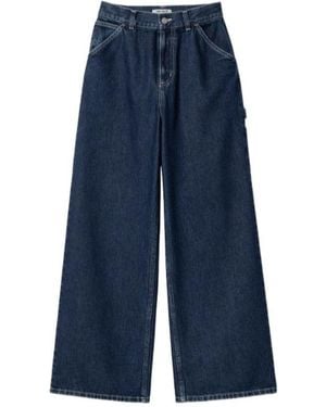 Carhartt Wide-Leg Work Jeans - Blue