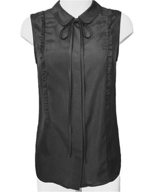 N°21 Sleeveless Shirt - Black