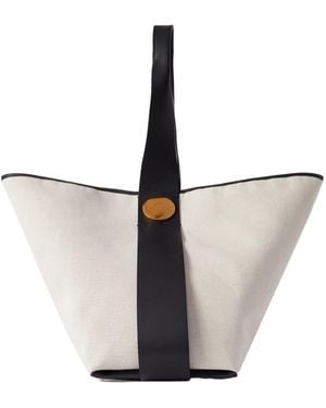 Jil Sander Single-Handle Cross-Body Bag - White