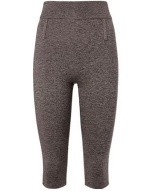 Magda Butrym Wool Capri Trousers - Grey