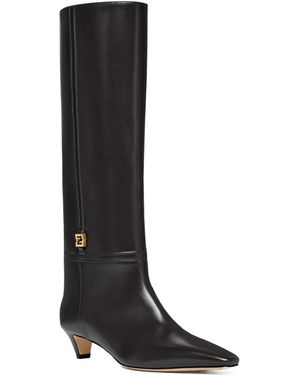 Fendi Boot Calfskin - Black