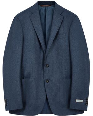 Canali Long-Sleeve Blazer - Blue