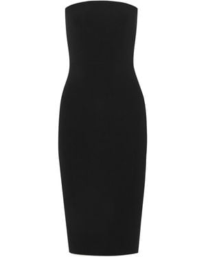 Norma Kamali Strapless Dress - Black