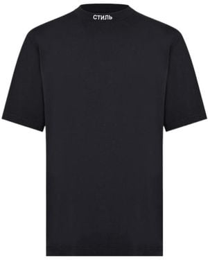 Heron Preston Short-Sleeved T-Shirt - Black